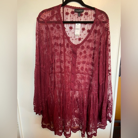 Lane Bryant women’s lace top - Picture 1 of 9